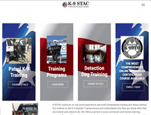 Tablet Screenshot of k9stac.com